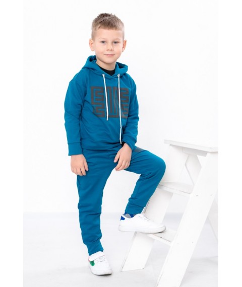 Suit for a boy Wear Your Own 134 Turquoise (6415-057-33-4-v9)