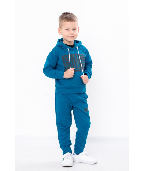 Suit for a boy Wear Your Own 116 Turquoise (6415-057-33-4-v3)