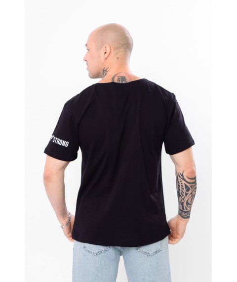 Men's T-shirt Wear Your Own 44 Black (8012-001-33-3-v45)
