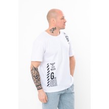 Men's T-shirt Wear Your Own 52 White (8012-001-33-3-v30)
