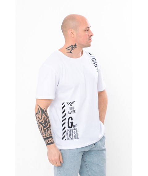 Men's T-shirt Wear Your Own 52 White (8012-001-33-3-v30)