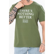 Men's T-shirt Wear Your Own 62 Green (8012-001-33-4-v59)