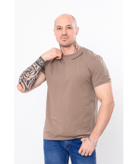 Men's T-shirt Wear Your Own 48 Brown (8061-036-33-v22)