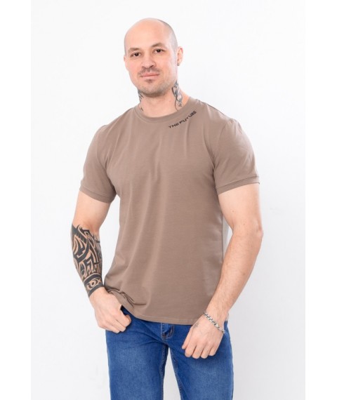 Men's T-shirt Wear Your Own 48 Brown (8061-036-33-v22)