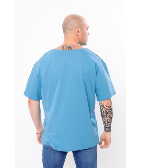 Men's T-shirt (oversize) Wear Your Own 44 Blue (8121-001-v6)