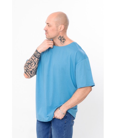 Men's T-shirt (oversize) Wear Your Own 54 Blue (8121-001-v37)