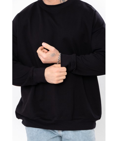 Men's sweatshirt (oversize) Wear Your Own 48 Black (8379-057-v2)