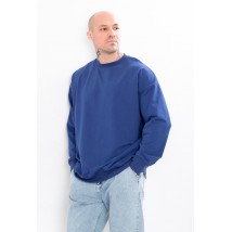 Men's sweatshirt (oversize) Wear Your Own 46 Blue (8379-057-v1)