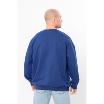 Men's sweatshirt (oversize) Wear Your Own 46 Blue (8379-057-33-v1)