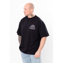 Men's T-shirt "Family look" Wear Your Own 44 Black (8383-L-v0)