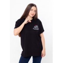 Women's T-shirt "Family look" Wear Your Own 42 Black (8384-L-v0)