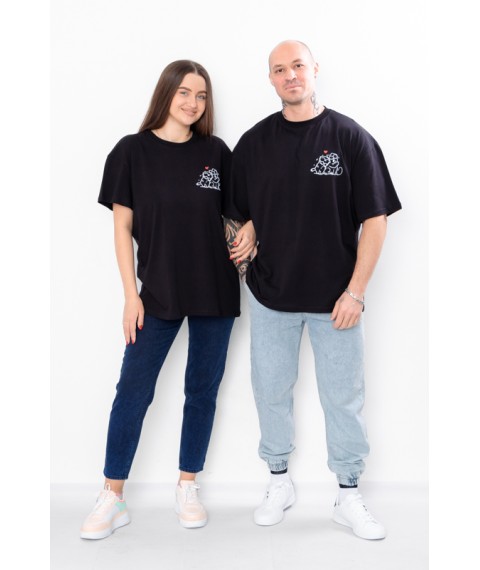 Women's t-shirt "Family look" Wear Your Own 48 Black (8384-L-v3)