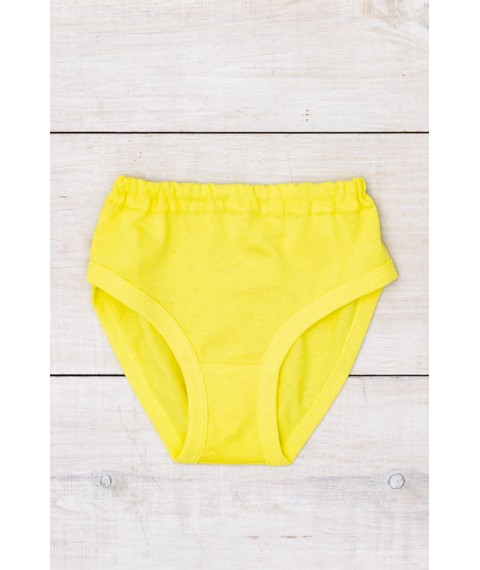 Underpants for girls Wear Your Own 28 Yellow (272-001-v82)