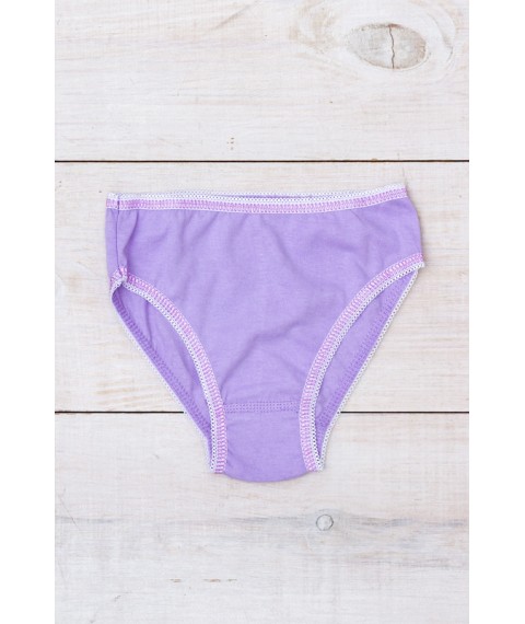 Underpants for girls with shaped rubber Nose Svoye 32 Violet (273-001-v24)