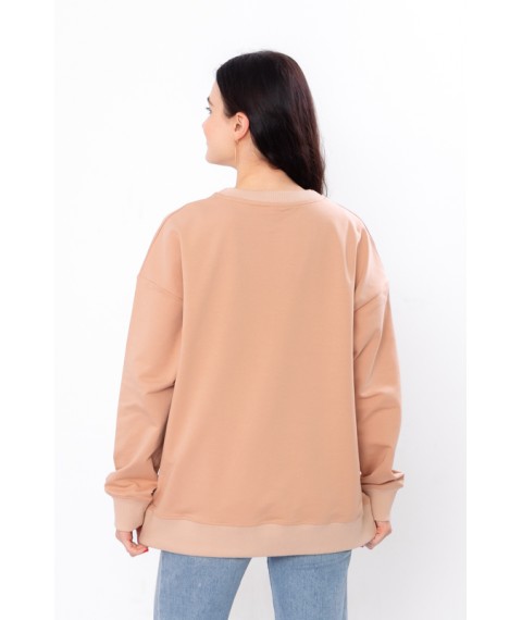 Women's sweatshirt (oversize) Nosy Svoe S/172 Beige (3355-057-1-v4)