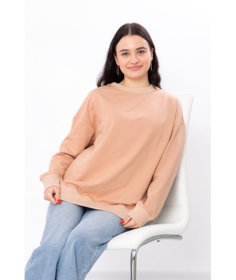 Women's sweatshirt (oversize) Nosy Svoe S/172 Beige (3355-057-1-v4)