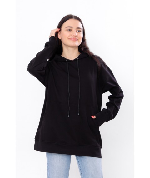 Women's Hoodie (Oversize) Wear Your Own S/172 Black (3356-057-v1)