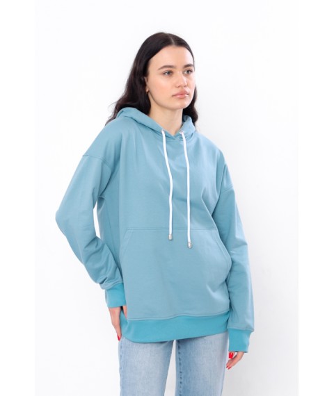 Hoodies for women (oversize) Wear Your Own M/175 Blue (3356-057-v4)