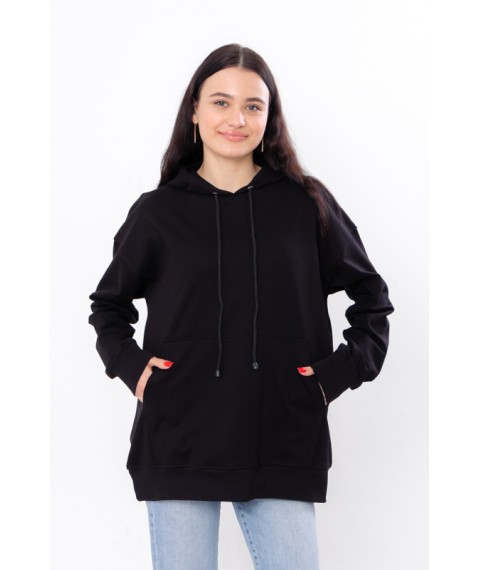 Women's Hoodie (Oversize) Wear Your Own S/172 Black (3356-057-v1)