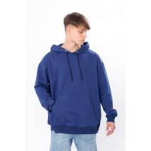 Hoodies for men (oversize) Wear Your Own S/179 Blue (3363-057-v0)