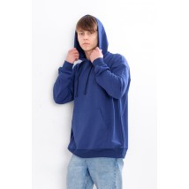 Hoodies for men (oversize) Wear Your Own S/179 Blue (3363-057-v0)