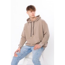 Hoodies for men (oversize) Wear Your Own S/179 Brown (3363-057-v2)