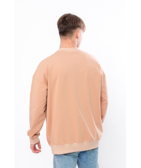 Men's sweatshirt (oversize) Wear Your Own S/179 Beige (3364-057-1-v1)