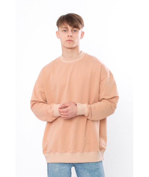 Men's sweatshirt (oversize) Wear Your Own S/179 Beige (3364-057-1-v1)