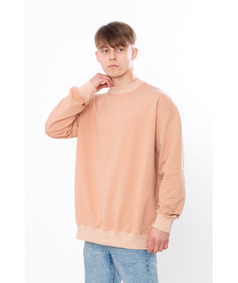 Men's sweatshirt (oversize) Wear Your Own S/179 Beige (3364-057-1-v1)