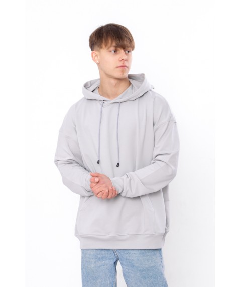 Hoodies for men (oversize) Wear Your Own L/187 Gray (3372-057-v9)