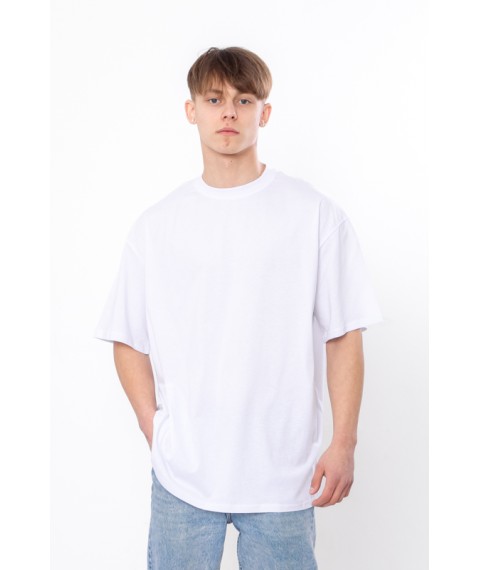 Men's T-shirt (oversize) Wear Your Own L/187 White (3383-001-v4)