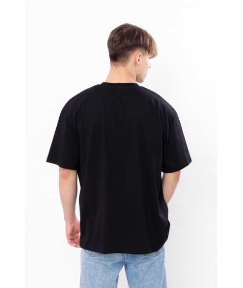 Men's T-shirt (oversize) Wear Your Own L/187 Black (3383-001-v5)