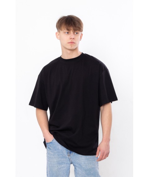 Men's T-shirt (oversize) Wear Your Own XL/191 Black (3383-001-v7)