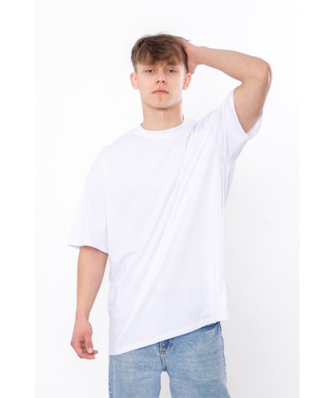 Men's T-shirt (oversize) Wear Your Own S/179 White (3383-001-v0)