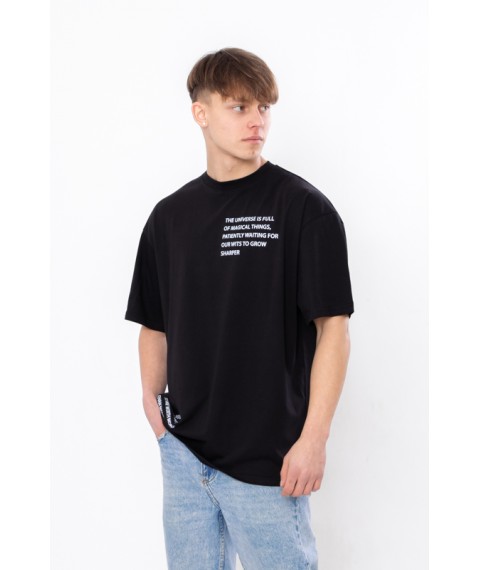 Men's T-shirt (oversize) Wear Your Own L/187 Black (3383-001-33-v2)
