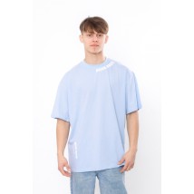 Men's T-shirt (oversize) Wear Your Own L/187 Blue (3383-001-33-1-v6)