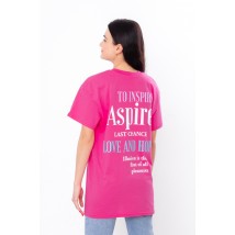 Women's T-shirt (oversize) Wear Your Own S/172 Crimson (3384-001-33-1-v1)