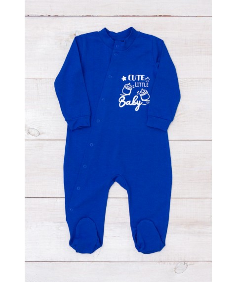 Nursery overalls for a boy Nosy Svoe 80 Blue (5032-036-33-4-v9)