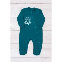 Nursery overalls for a boy Nosy Svoe 80 Green (5032-036-33-4-v8)