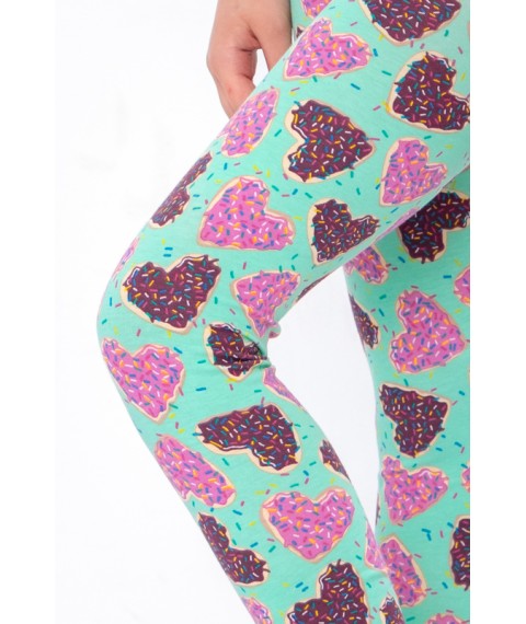 Leggings for girls Wear Your Own 134 Mint (6000-043-v32)