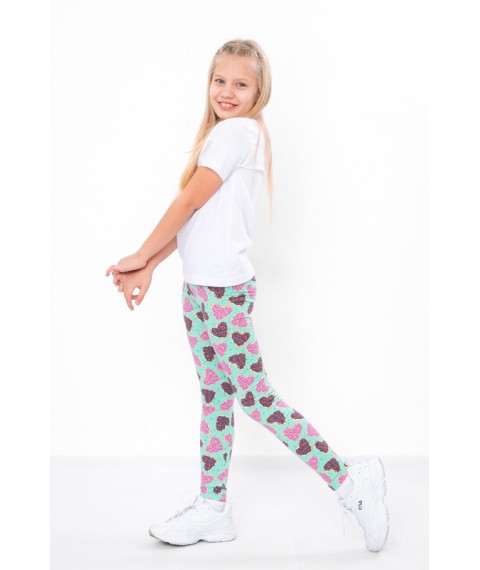 Leggings for girls Wear Your Own 134 Mint (6000-043-v32)