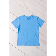 Children's T-shirt Wear Your Own 134 Turquoise (6021-001V-v124)