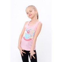 T-shirt for a girl Wear Your Own 104 Pink (6072-001-33-5-v18)