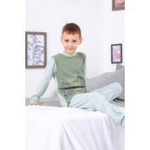 Pajamas for boys (teens) Wear Your Own 110 Green (6076-001-33-4-v20)