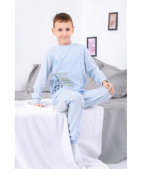 Pajamas for boys (teens) Wear Your Own 128 Blue (6076-001-33-4-v3)