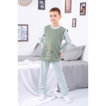 Pajamas for boys (teens) Wear Your Own 110 Green (6076-001-33-4-v20)