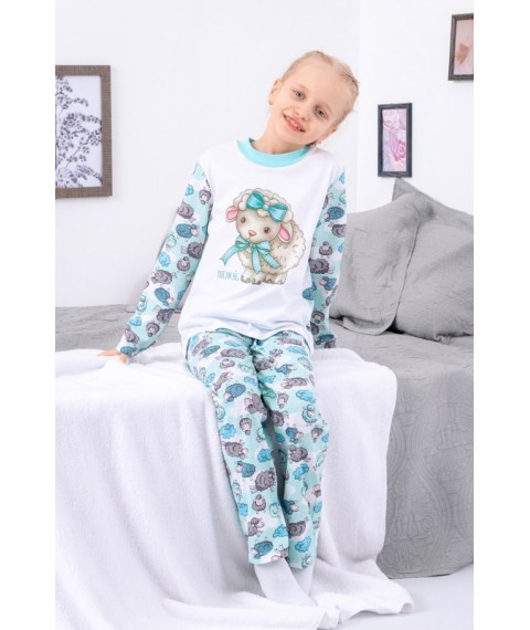 Pajamas for girls Wear Your Own 110 Mint (6076-002-33-5-v20)