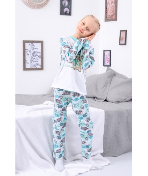 Pajamas for girls Wear Your Own 110 Mint (6076-002-33-5-v20)