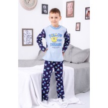 Boys' pajamas Bring Your Own 134 Blue (6076-002-33-4-v3)