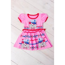 Dress for girls "Breeze" Wear Your Own 98 Pink (6089-001-33-v11)